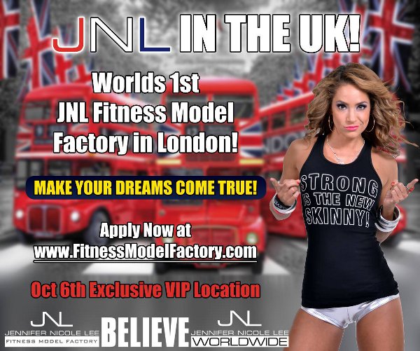 Dentro de un mes iré a Londres a participar en este evento Fitness Internacional exclusivo